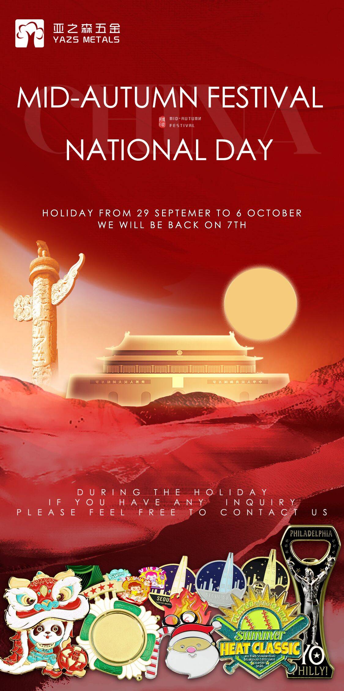 Mid-Autumn Festival and National Day